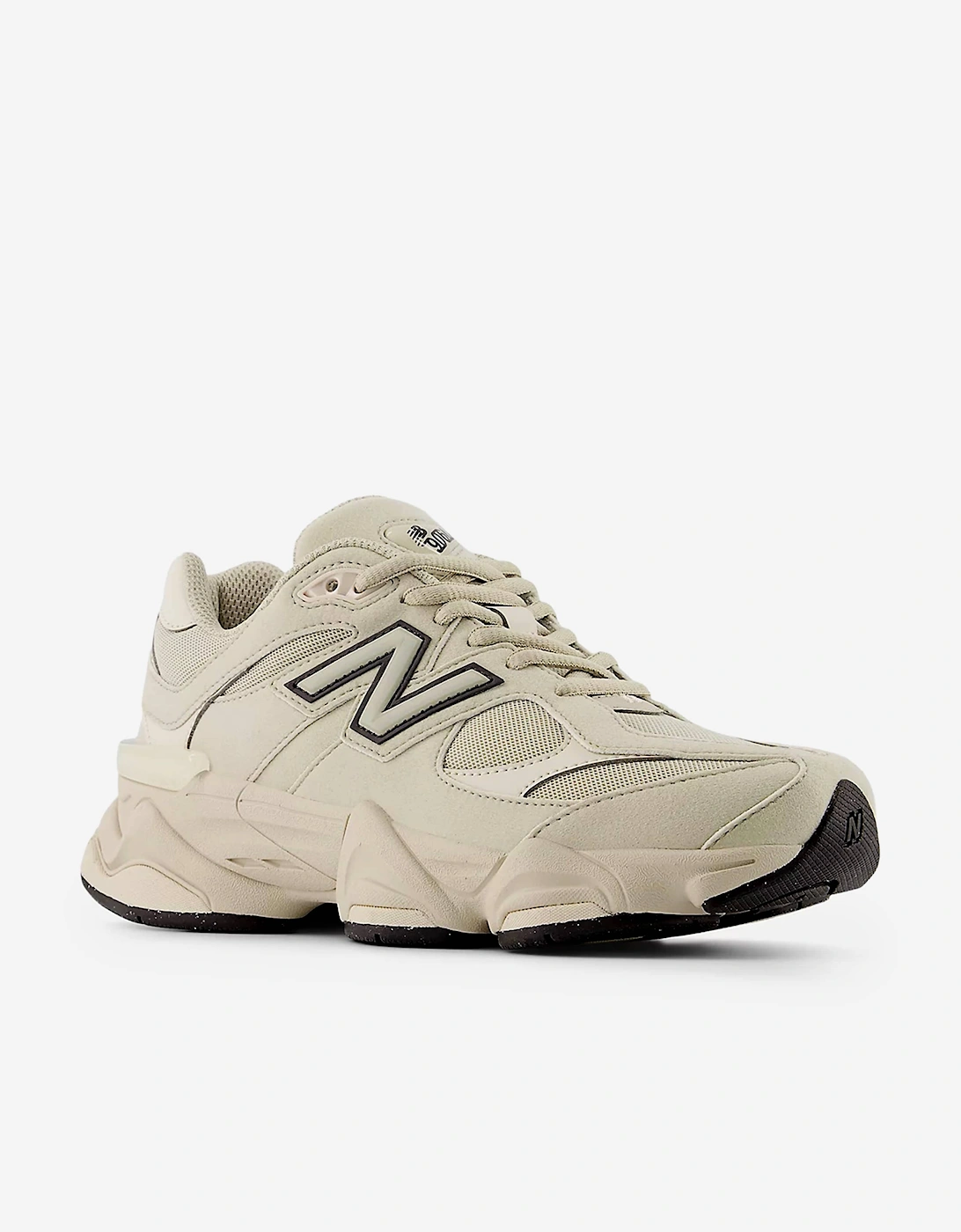 New Balance Kids 9060 Lace Trainers in Beige