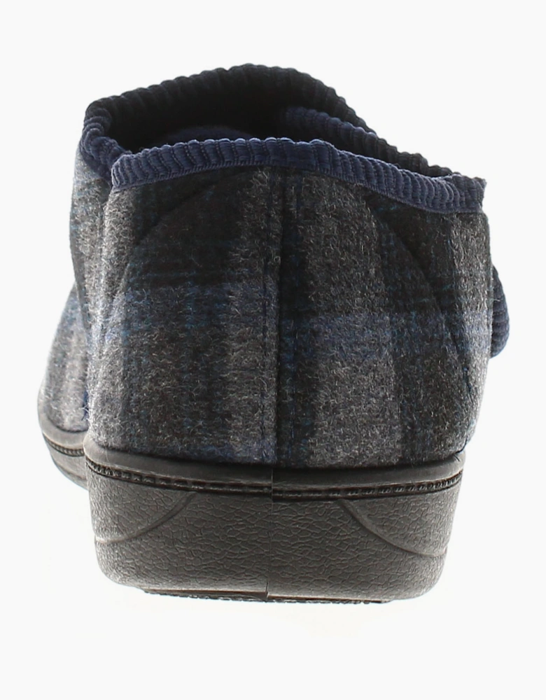 Jo & Joe Mens Slippers Frederick navy UK Size
