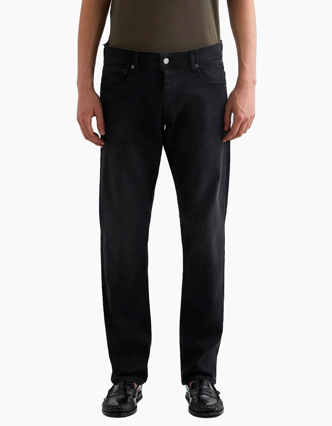 Replay Power stretch Grover straight fit Jean Black 097, 5 of 4