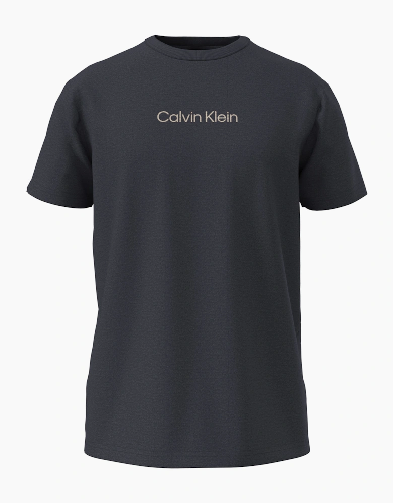 Calvin Klein S/S CREW NECK Mens T-Shirt Blue Nights