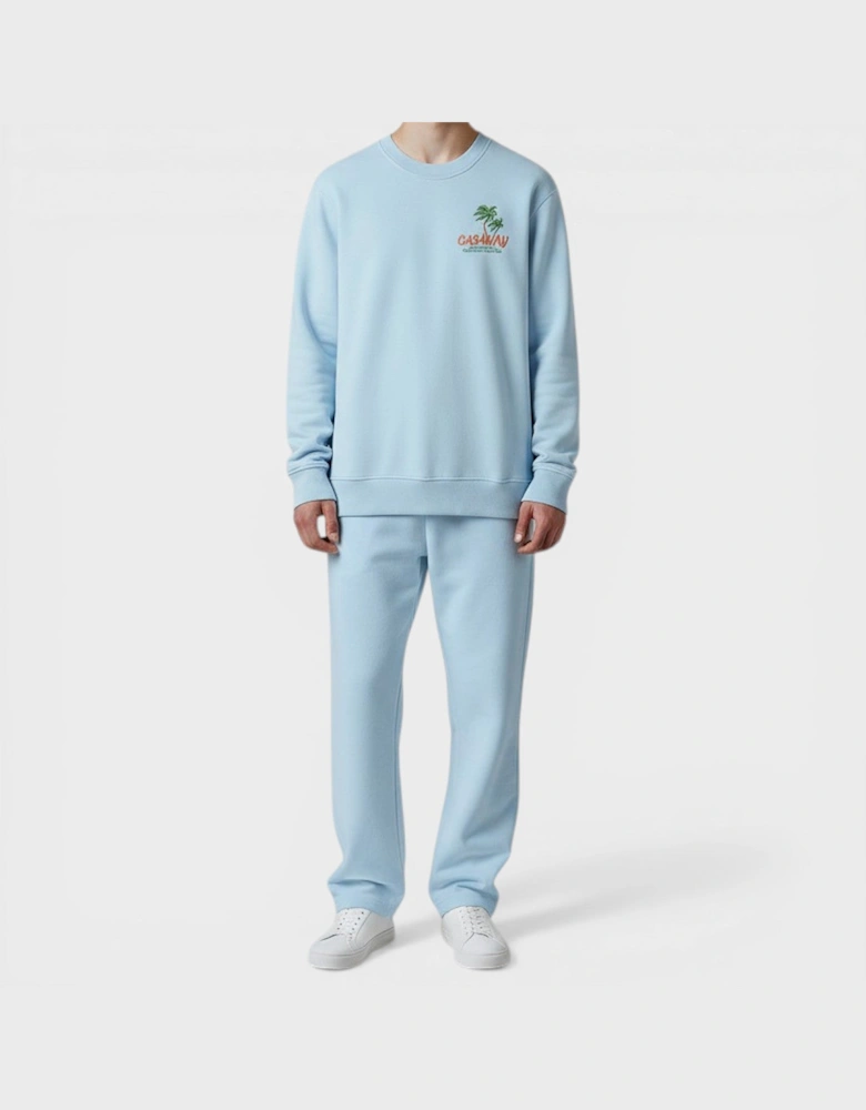 Embroidered Sweatshirt Coachella Valley Blue