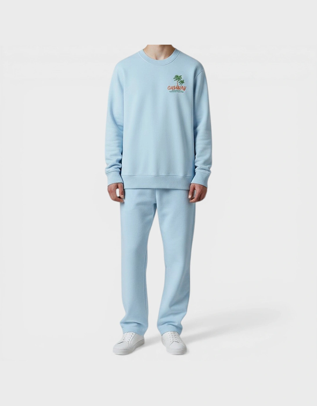 Embroidered Sweatshirt Coachella Valley Blue