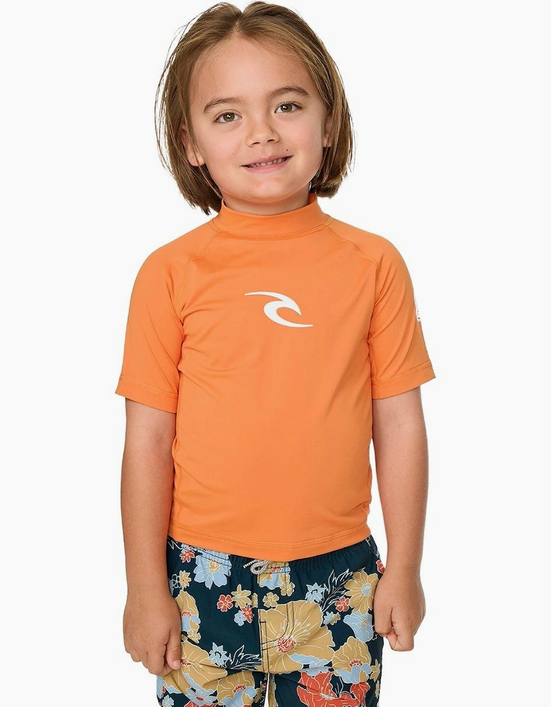 Rip Curl Kids Waves UPF Short Sleeve Rash Vest