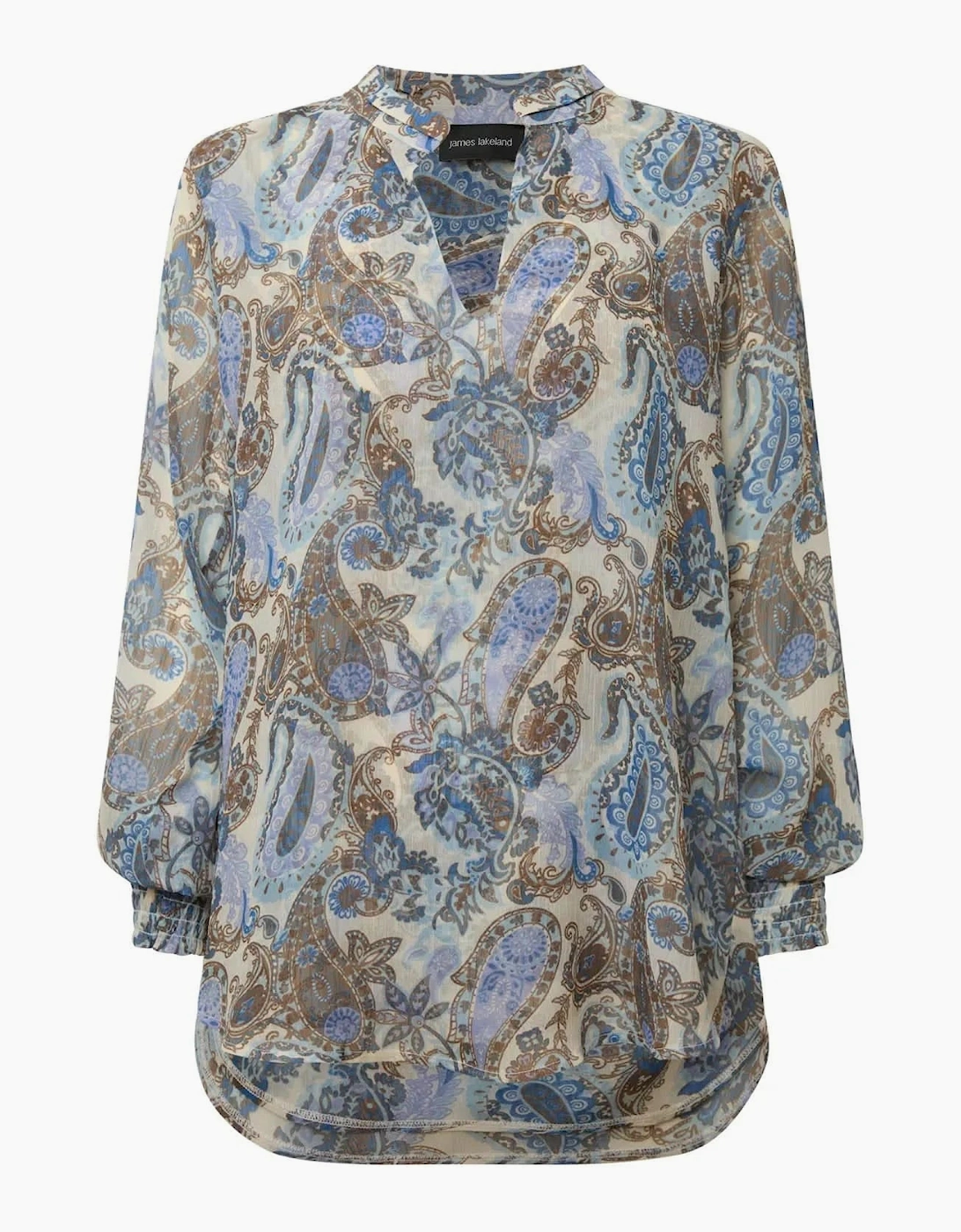 Paisley Print Blouse