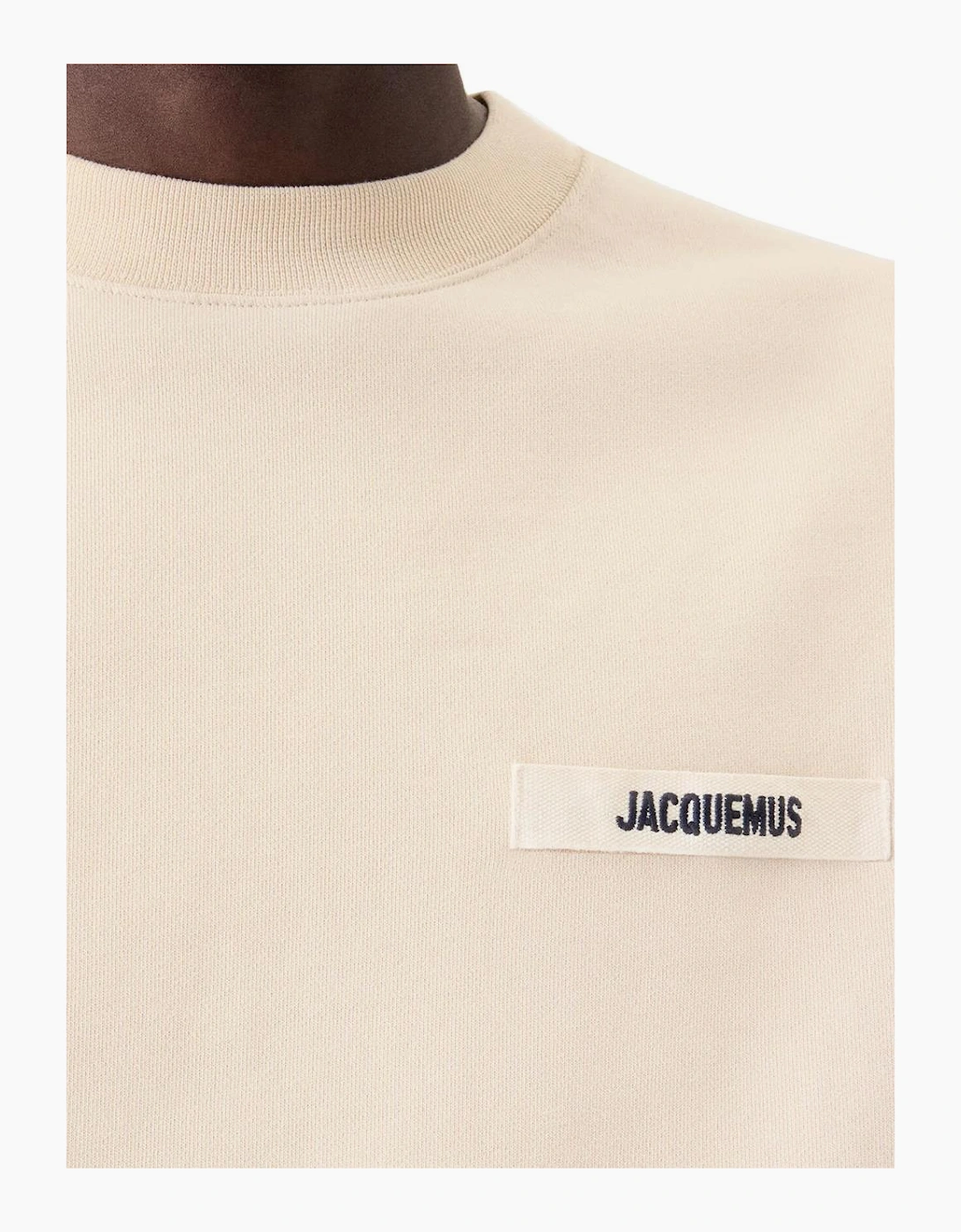Jacquemus Le Gros Grain Sweatshirt in Beige