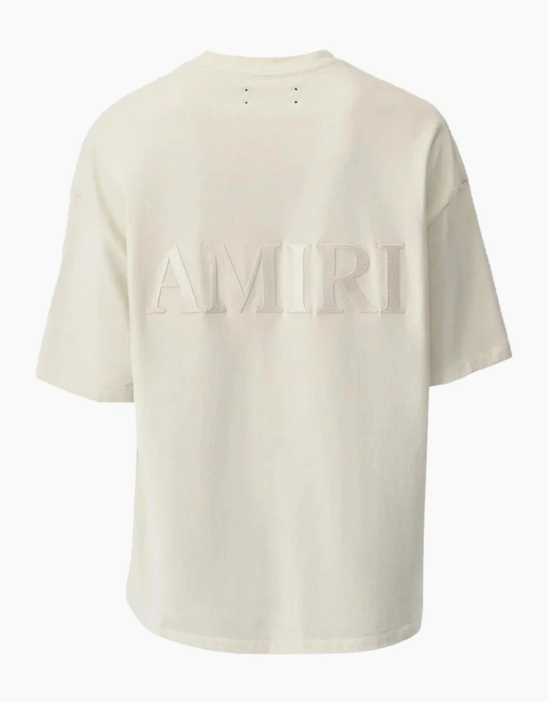 Amiri Oversized T-Shirt in Birch