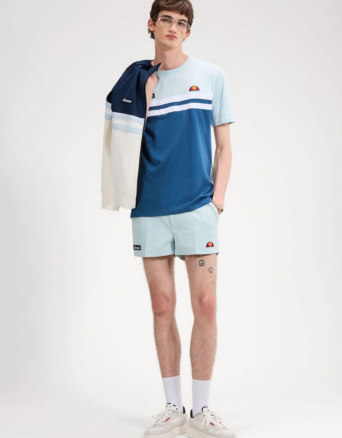 Venire Tee - Blue/Light blue