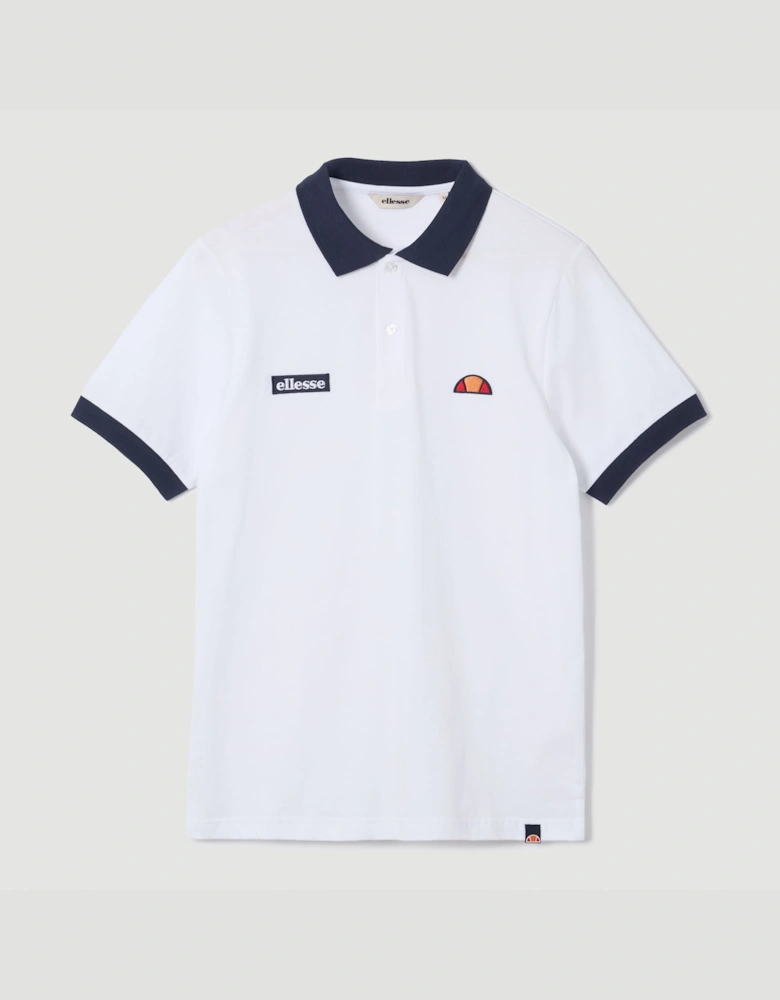 Lessepsia Polo - White/Navy