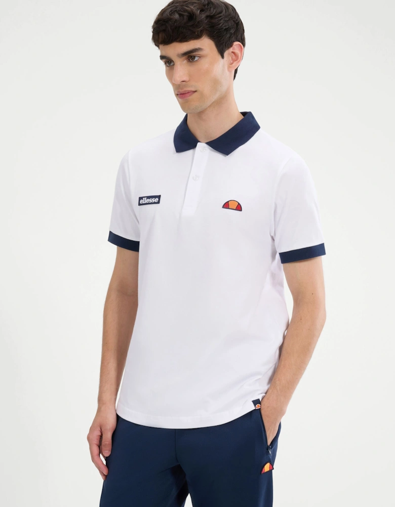 Lessepsia Polo - White/Navy