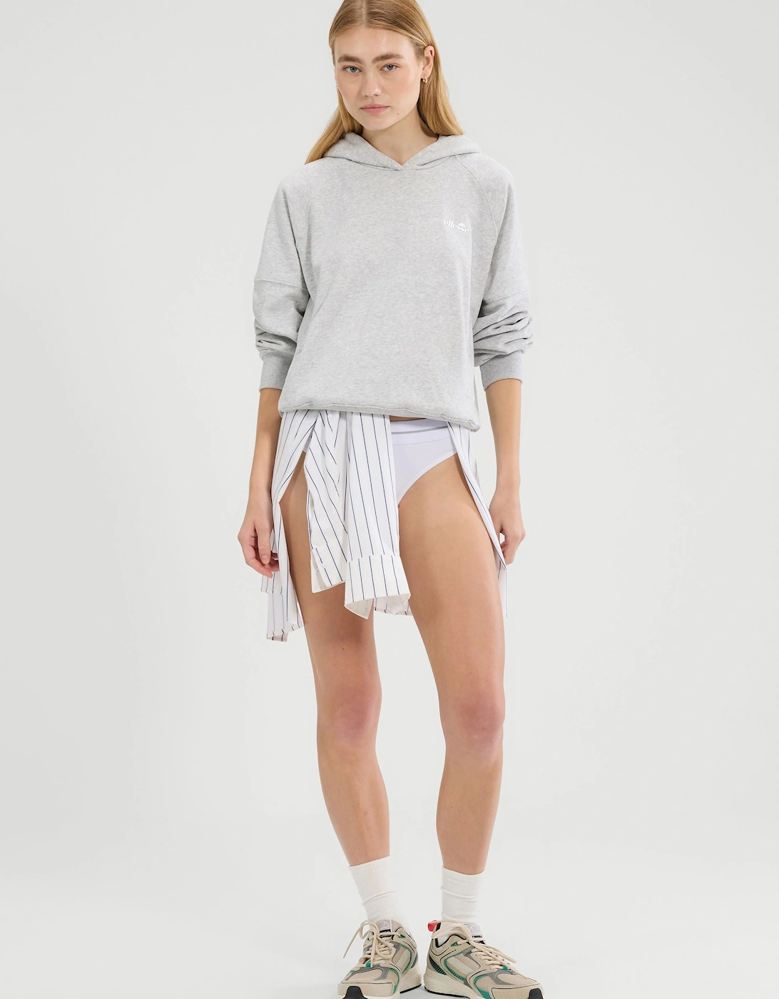 Liscia OH Hoodie - Light Grey Marl