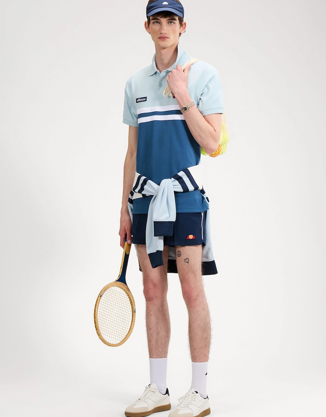 Muccia Polo - Blue/Light blue