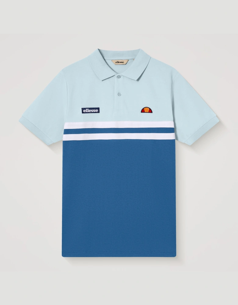 Muccia Polo - Blue/Light blue