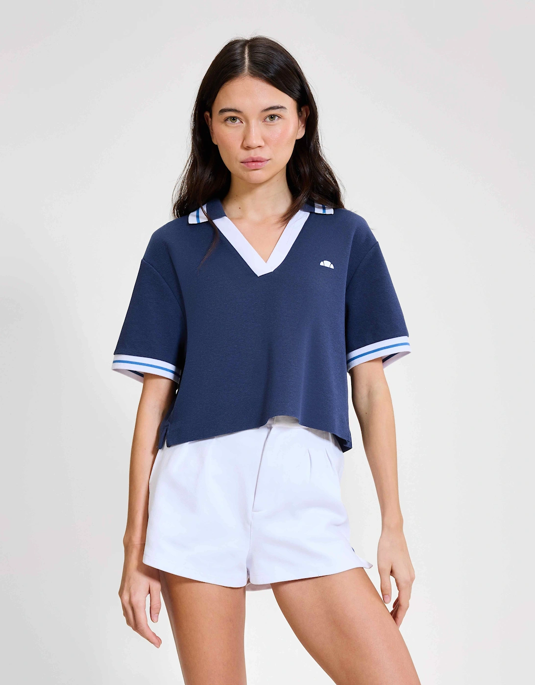 Fernie Polo - Navy/White
