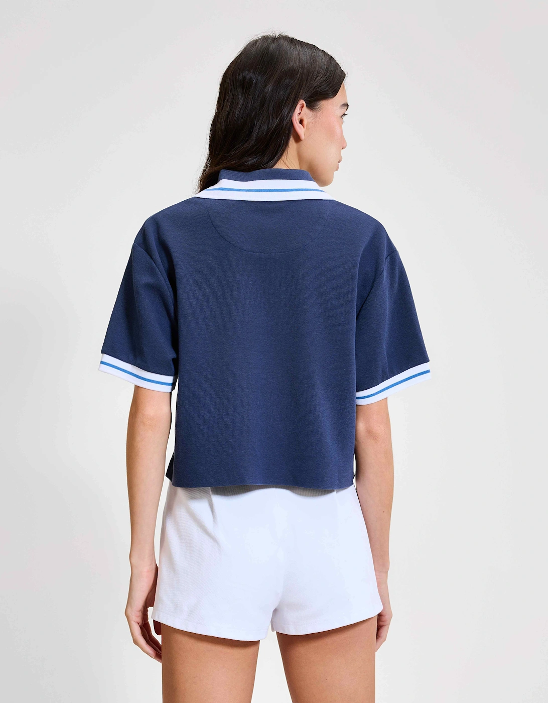 Fernie Polo - Navy/White