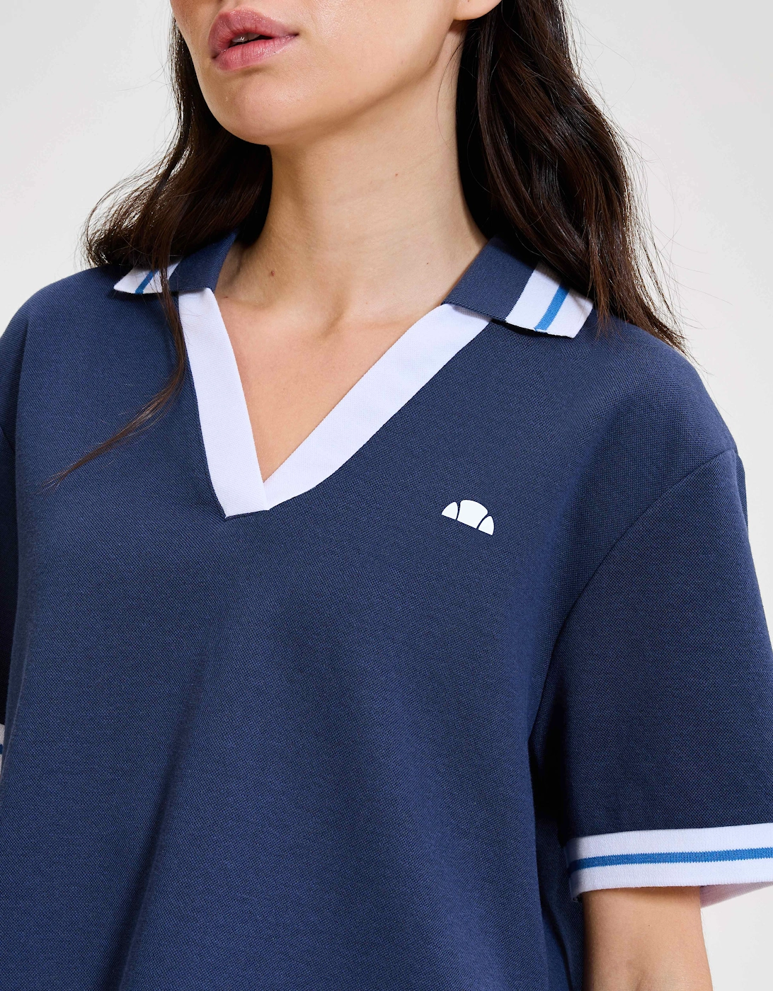 Fernie Polo - Navy/White