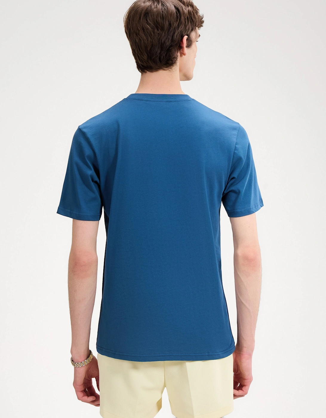 Venire Tee - Navy/Light Yellow