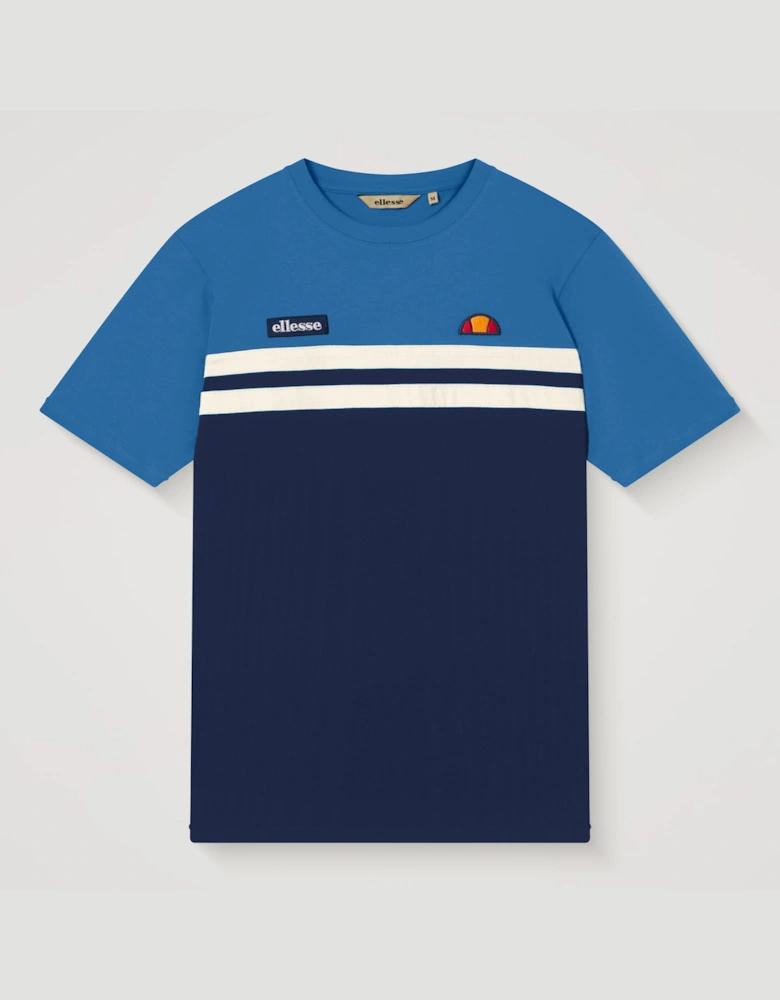 Venire Tee - Navy/Light Yellow