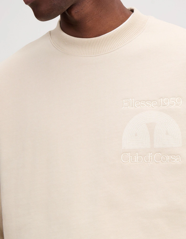 Club Di Corsa Sweatshirt - Stone
