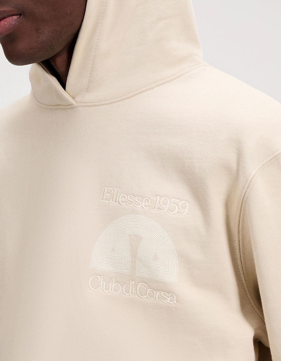 Club Di Corsa Hoodie-Stone