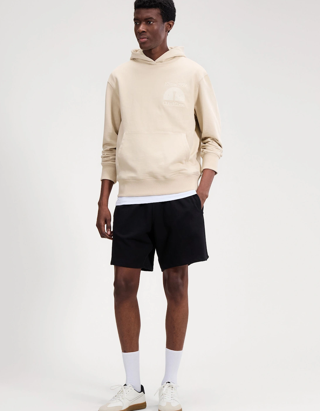 Club Di Corsa Hoodie-Stone