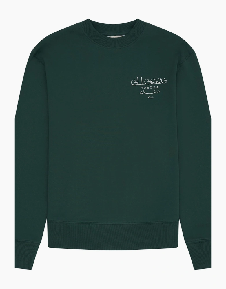 Scroll Sweatshirt - Dark Green