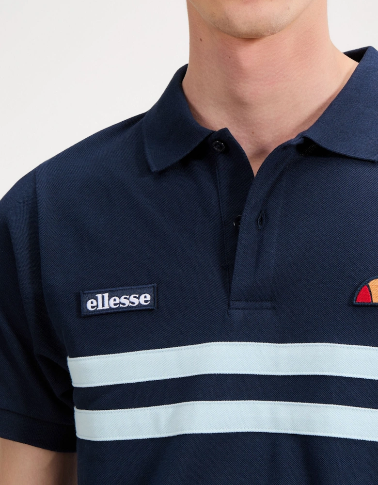 Muccia Polo - Navy/Light Blue