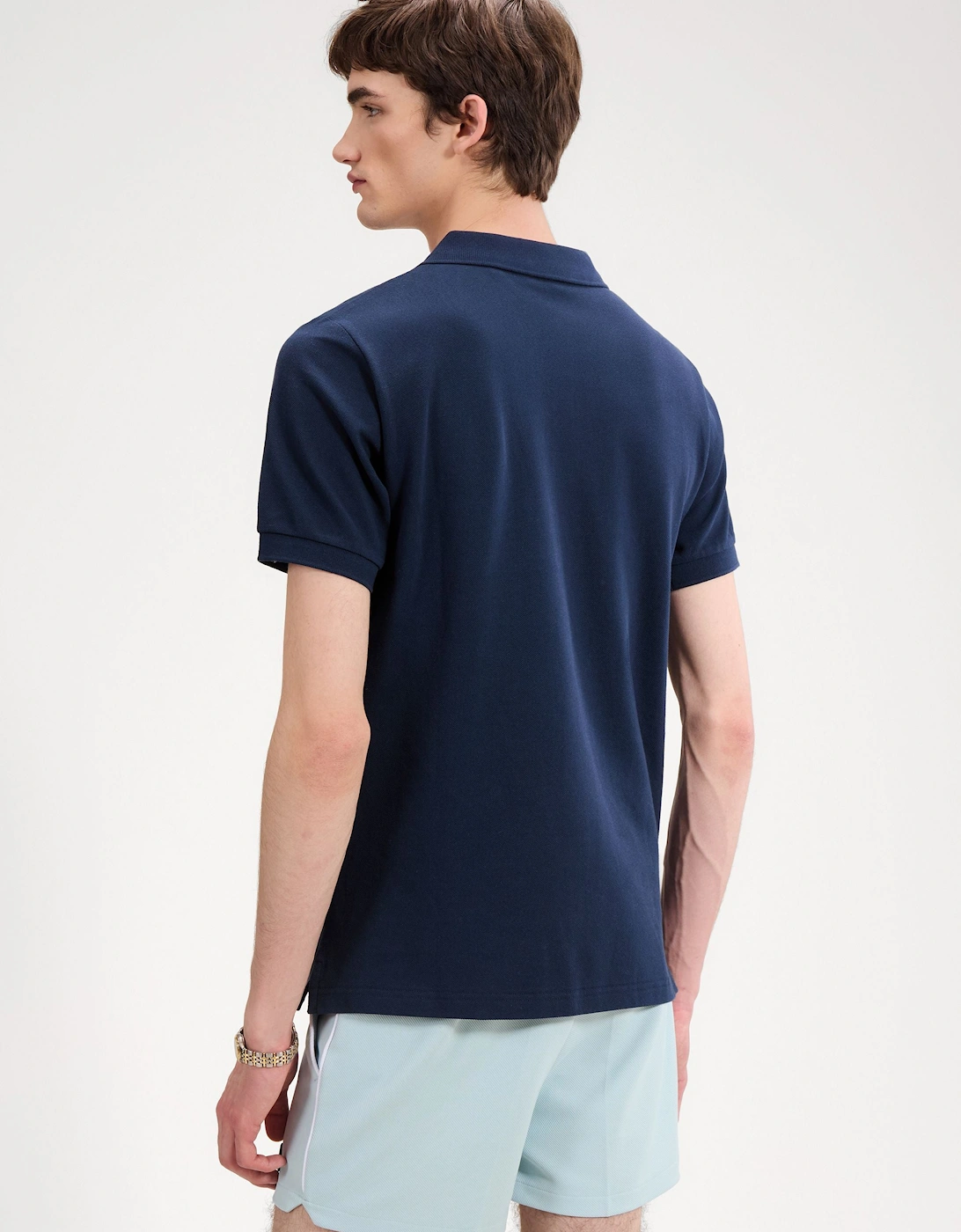 Muccia Polo - Navy/Light Blue