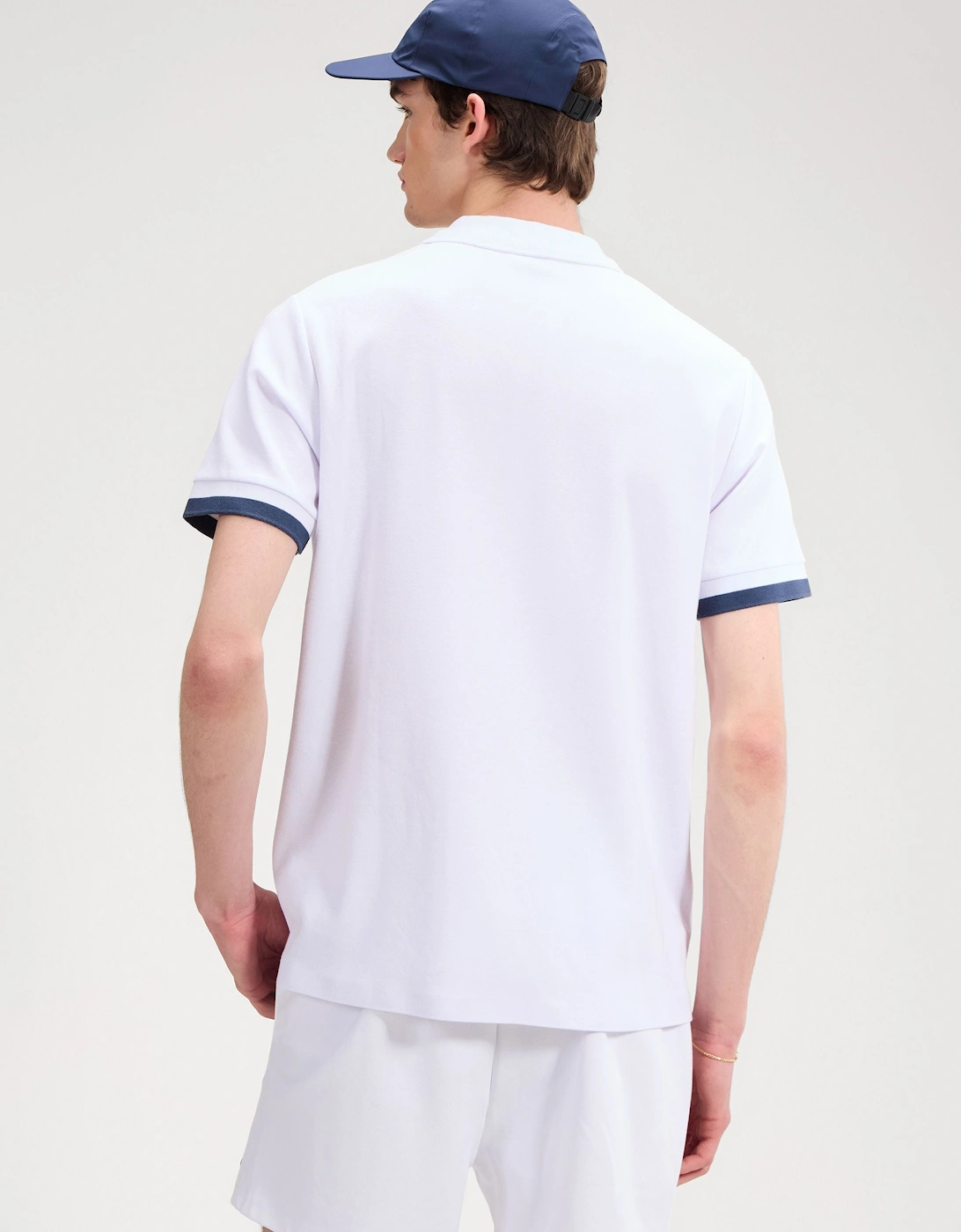 Kelvias Polo - White/Navy
