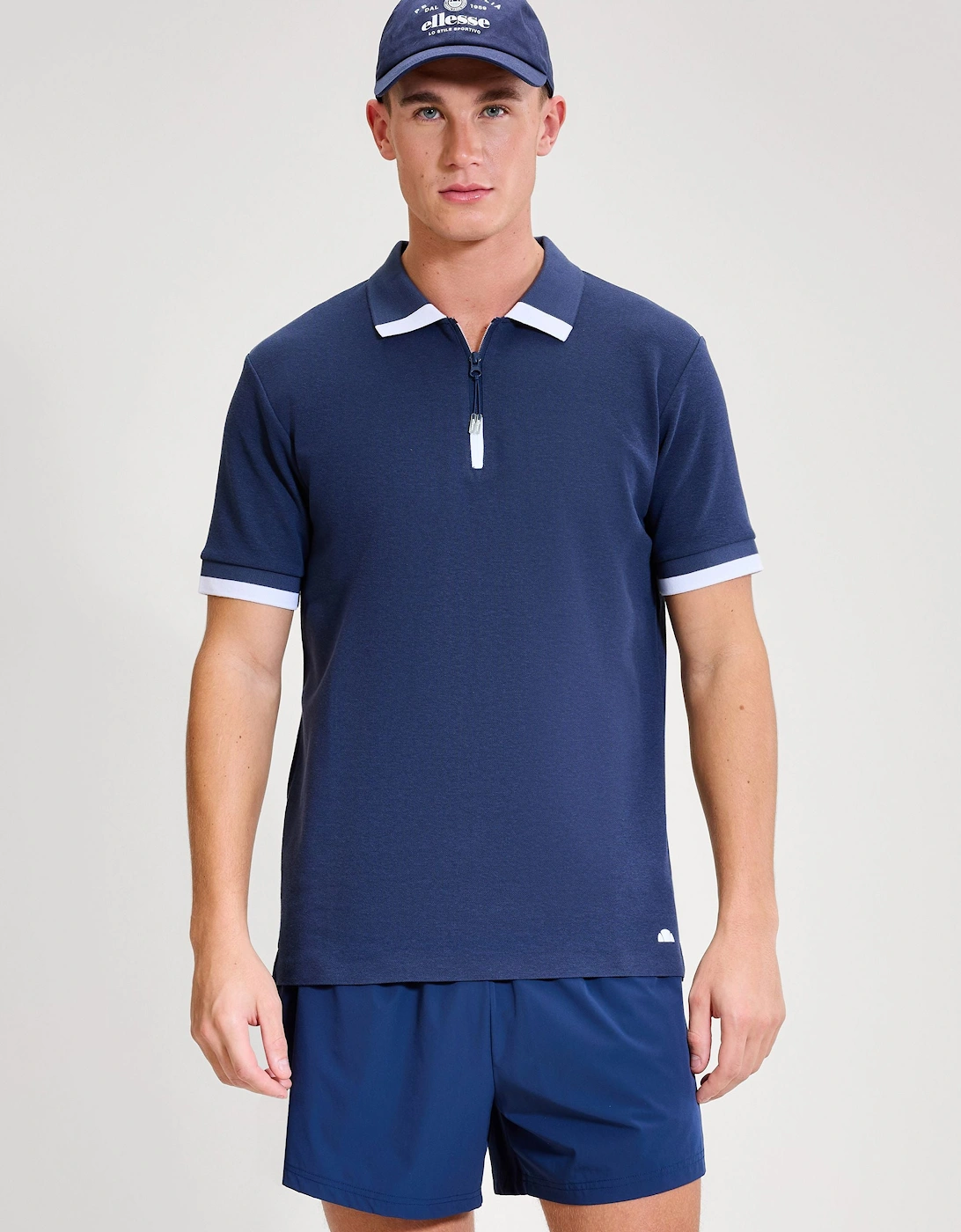 Kelvias Polo - Navy/White