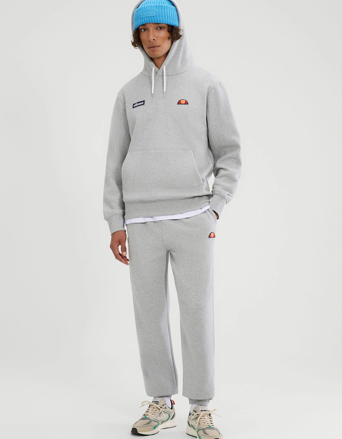 Traccota OH Hoody & Jog Pant Set - Grey Marl