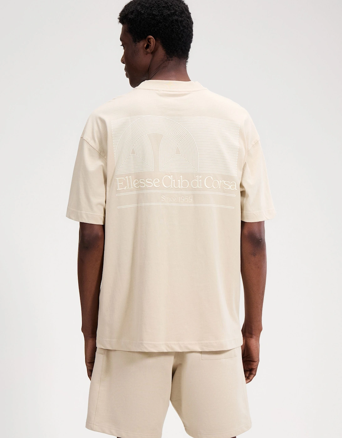Club Di Corsa Tee - Stone