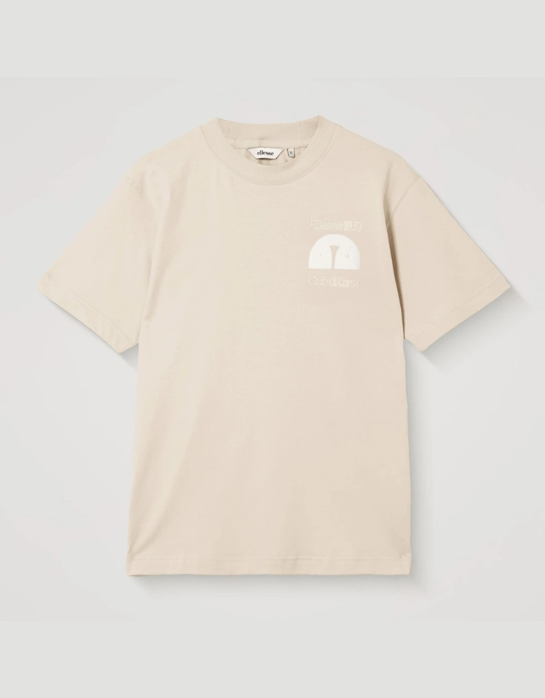 Club Di Corsa Tee - Stone