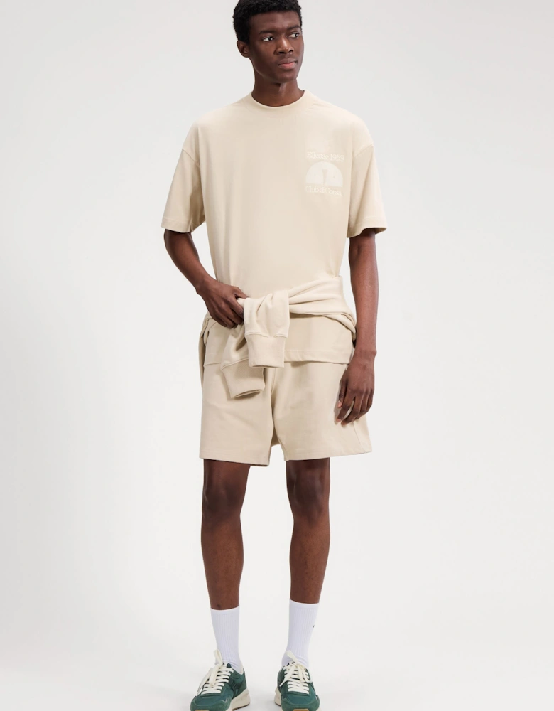 Club Di Corsa Tee - Stone