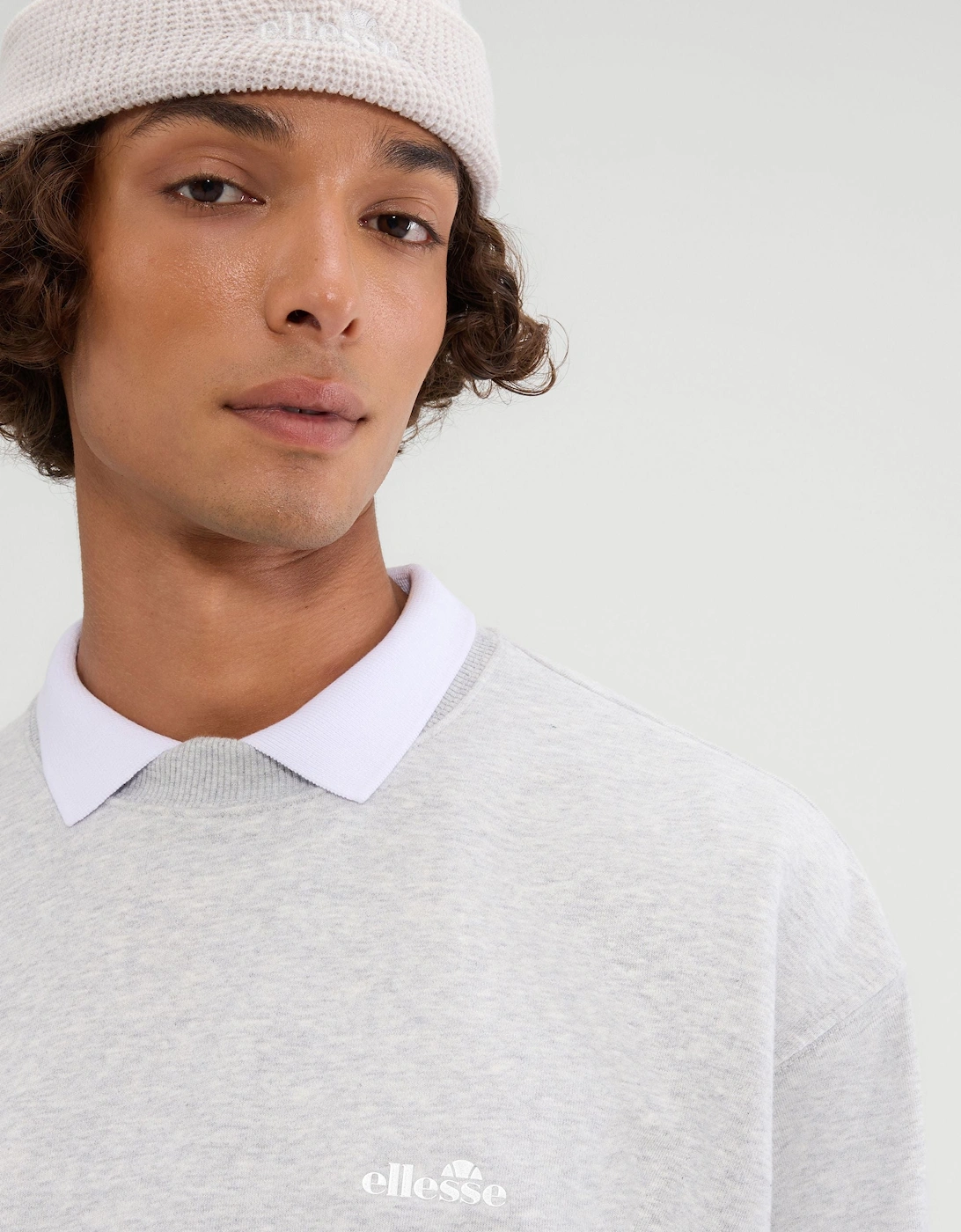 Rafori Sweatshirt - Light Grey Marl