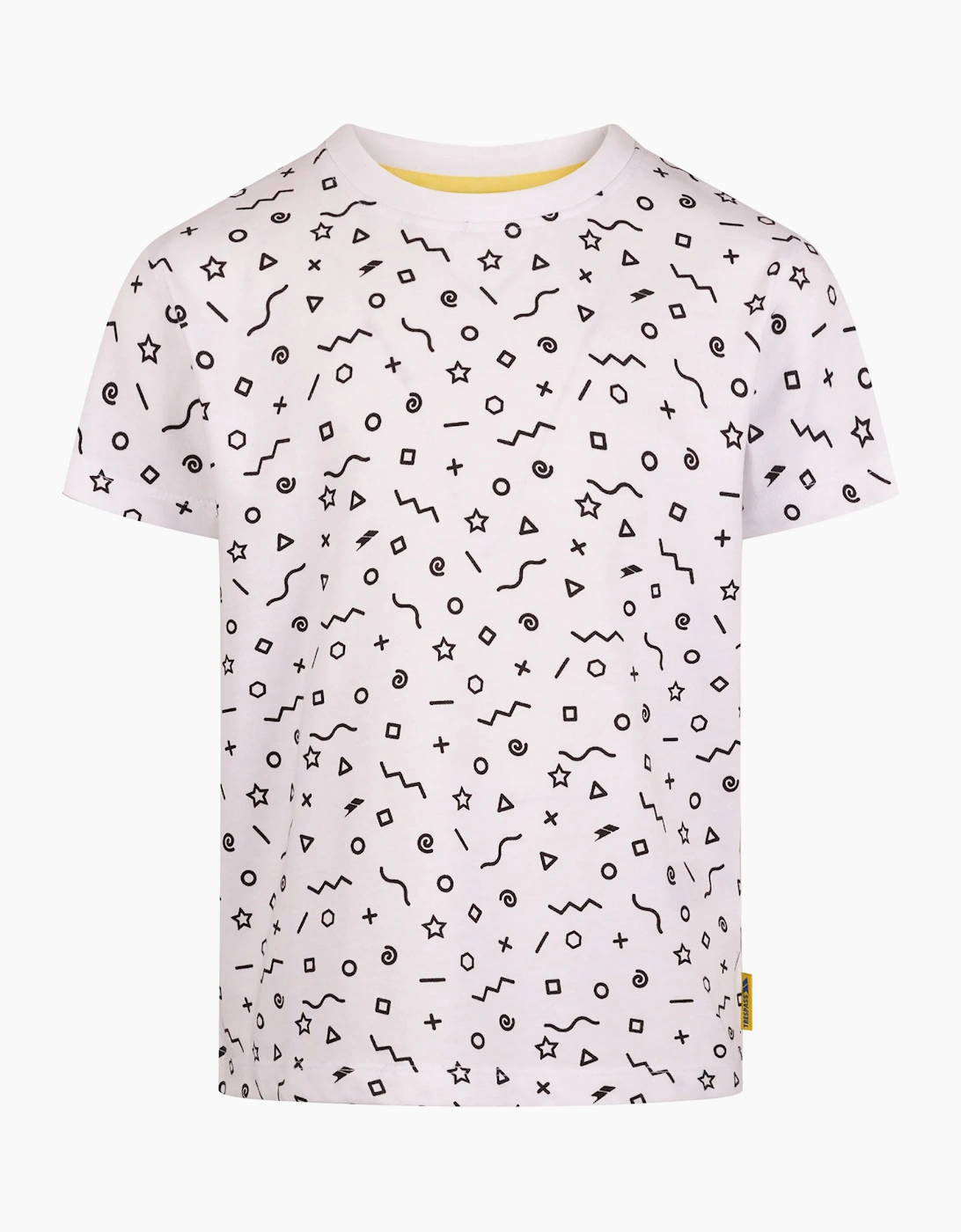 Trespass Boys White Ellwood T-Shirt - Size: 5 Years/6 Years Kids