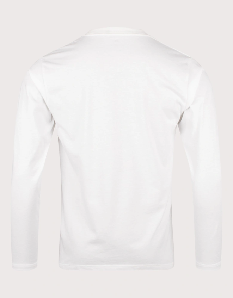 Soft Cotton Logo Long Sleeve T-Shirt