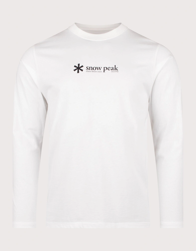 Soft Cotton Logo Long Sleeve T-Shirt