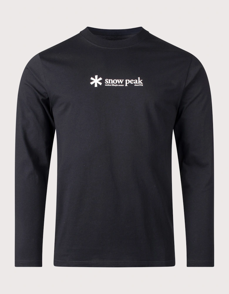 Soft Cotton Logo Long Sleeve T-Shirt