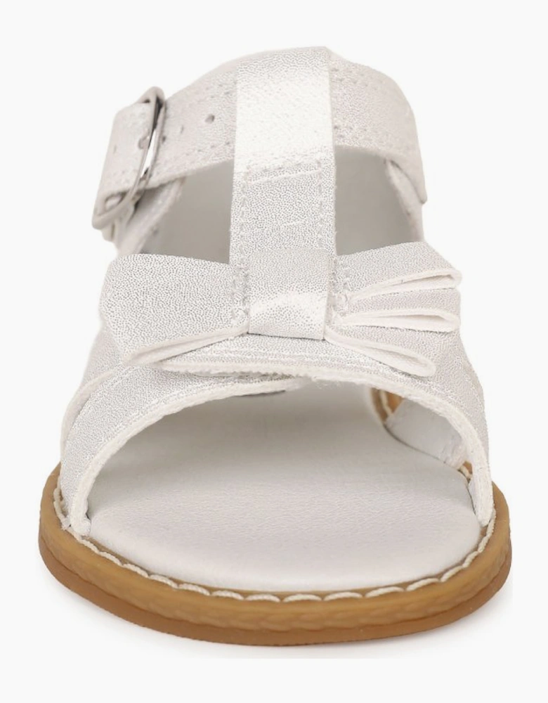 Luna Bow T Girls First Sandals