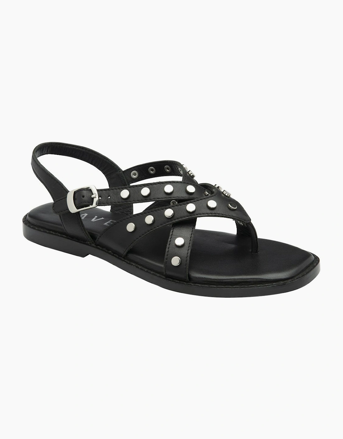 Ravel Women's Black Myton Sandals - Size 6