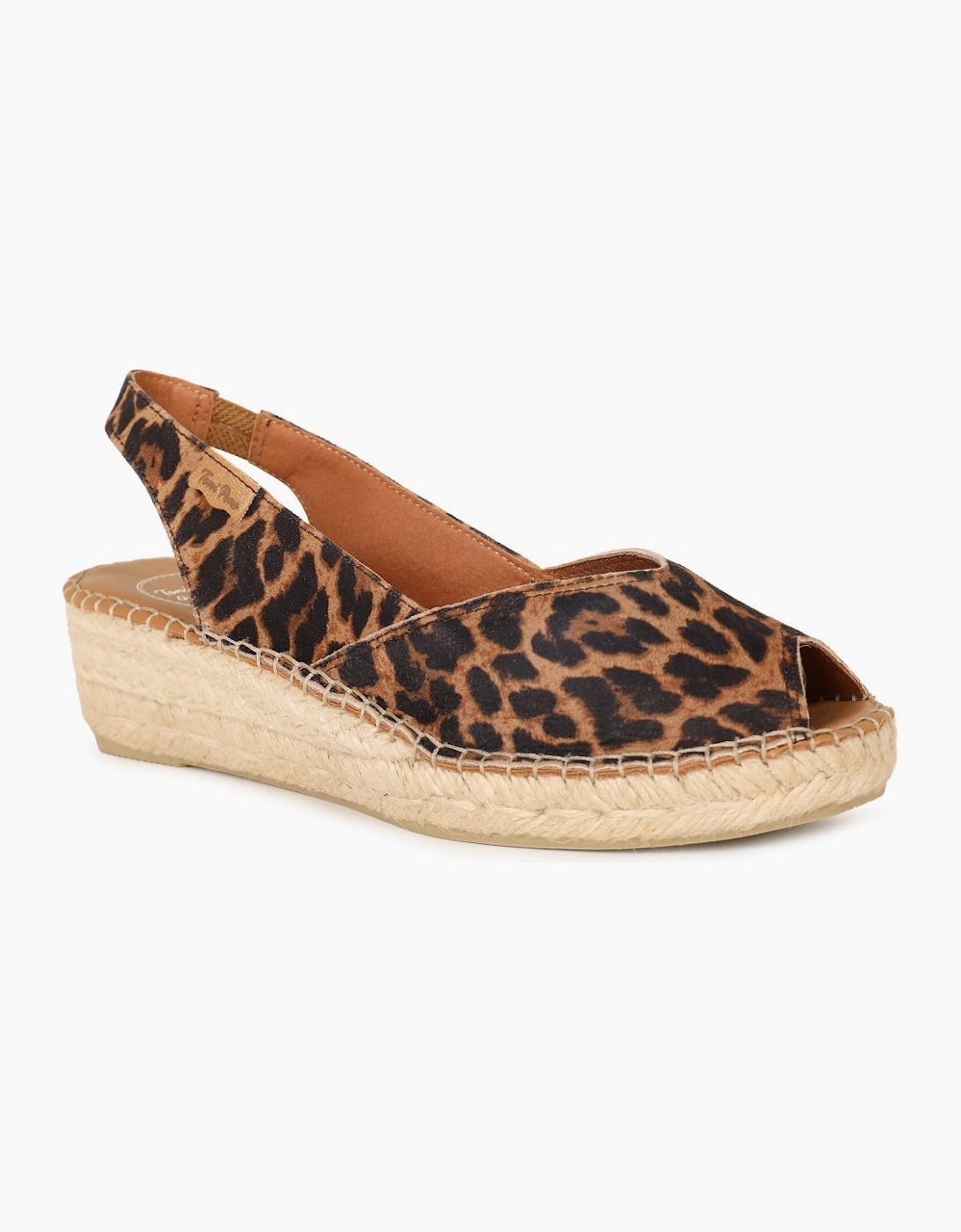 Toni Pons Women's Bernia Womens Wedge Heel Espadrilles Sandals - Brown - Size: 4