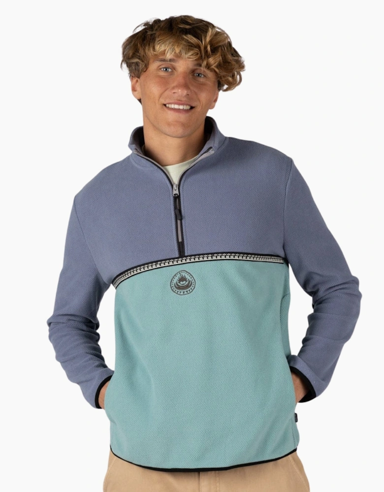 Saltrock Mens Zaki Half Zip Fleece