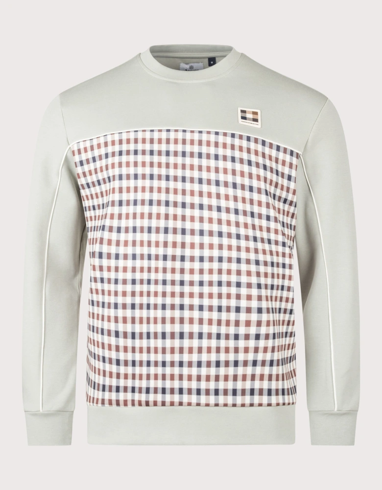 Club Check Crewneck Sweatshirt