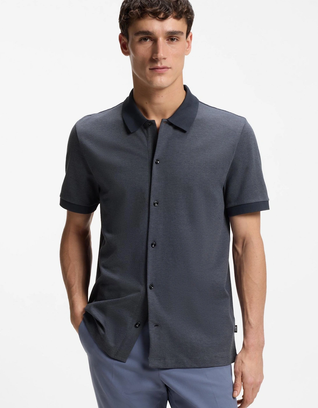 H Powell 102 Polo Navy