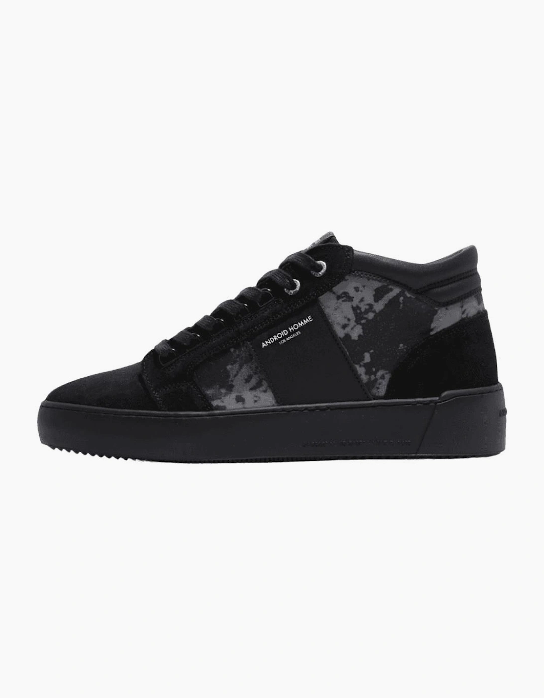 Propulsion Mid Distress Reflective & Suede Leather High Top, 5 of 4