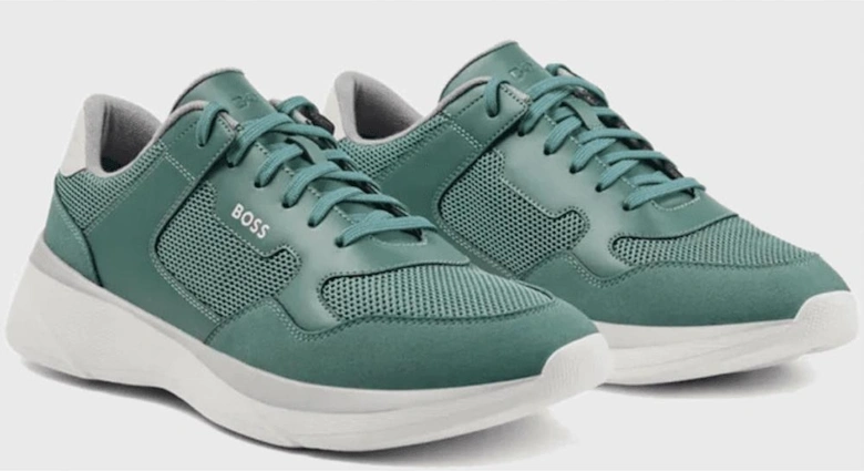 Dean Runn Mesh Open Green Trainers
