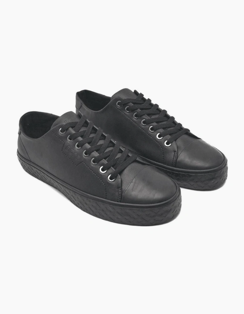 Aiden M Black Low Top Trainer