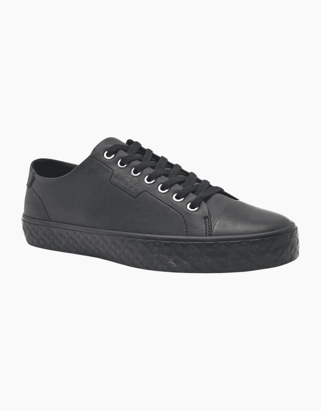 Aiden M Black Low Top Trainer, 4 of 3