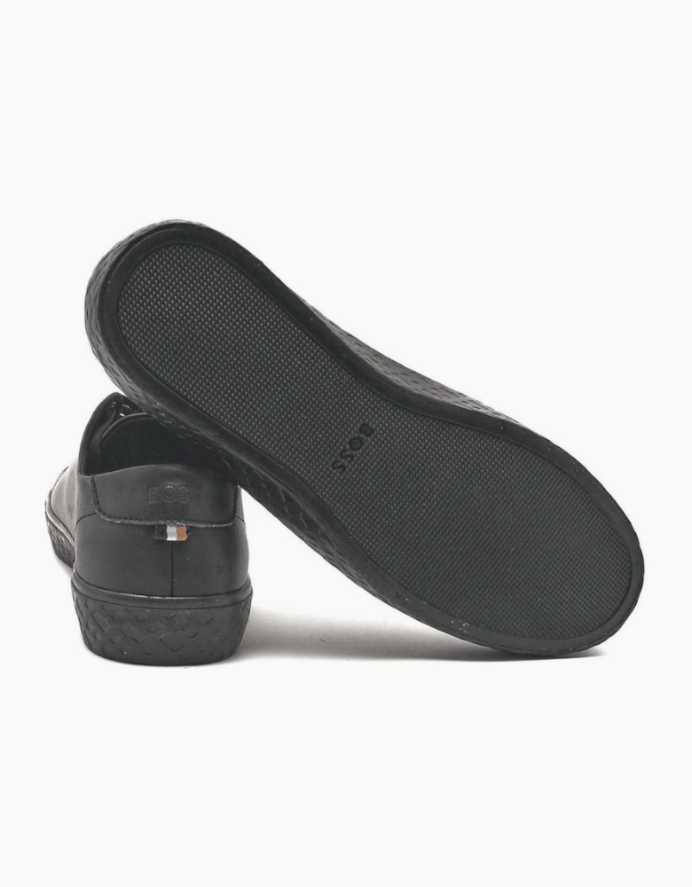 Aiden M Black Low Top Trainer