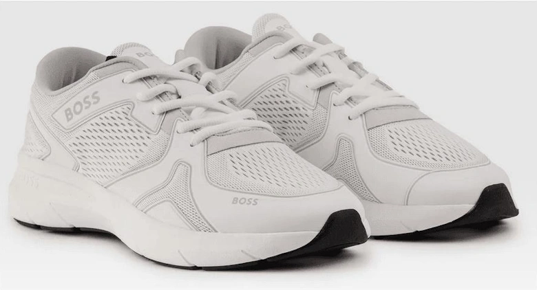 Owen Runn Mesh White Trainers